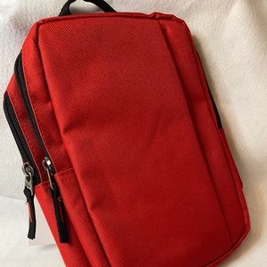 Red Crossbody Backpack